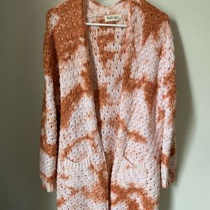 Cute chunky longline cardigan.